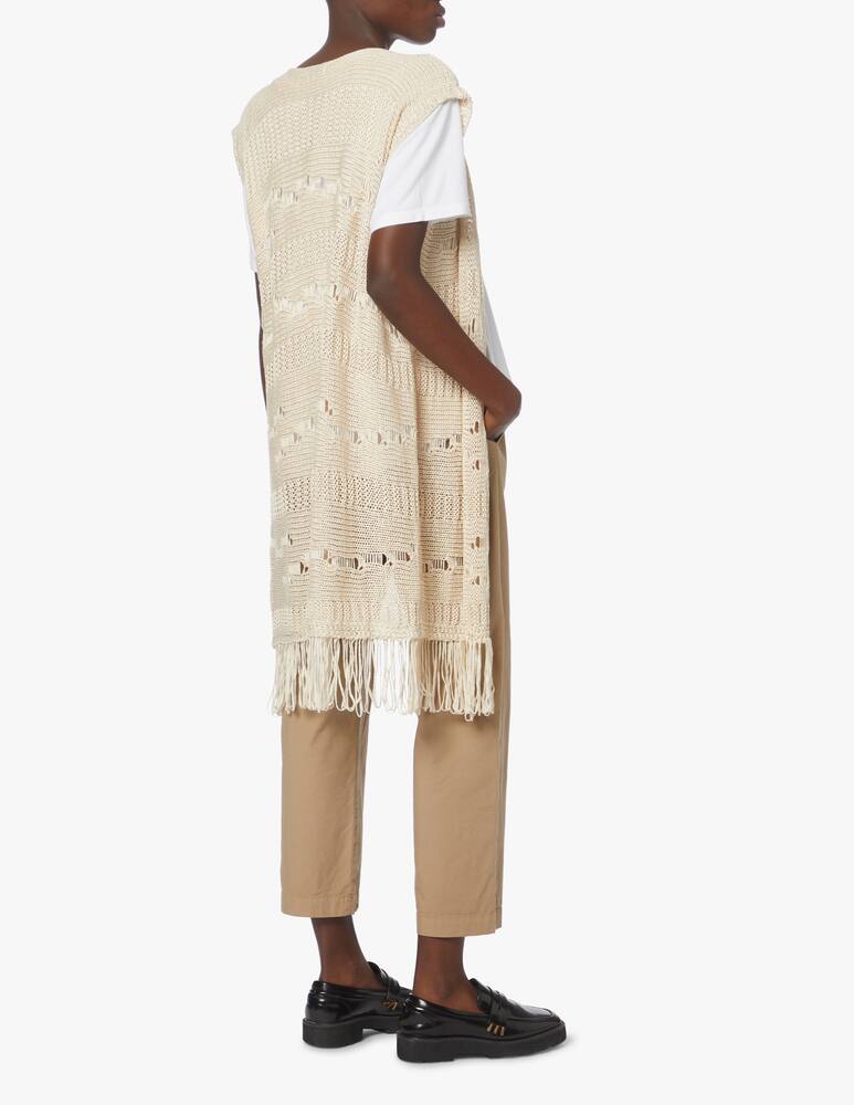 rinascente Marella Arca knit vest - beige