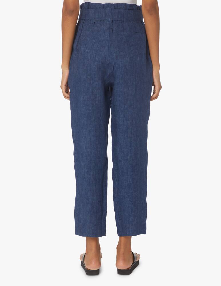 rinascente Marella Pantaloni di lino - blu