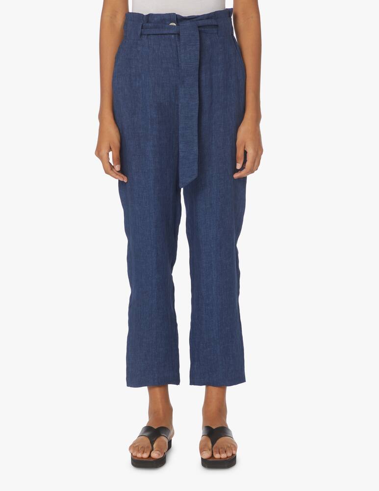 rinascente Marella Pantaloni di lino - blu