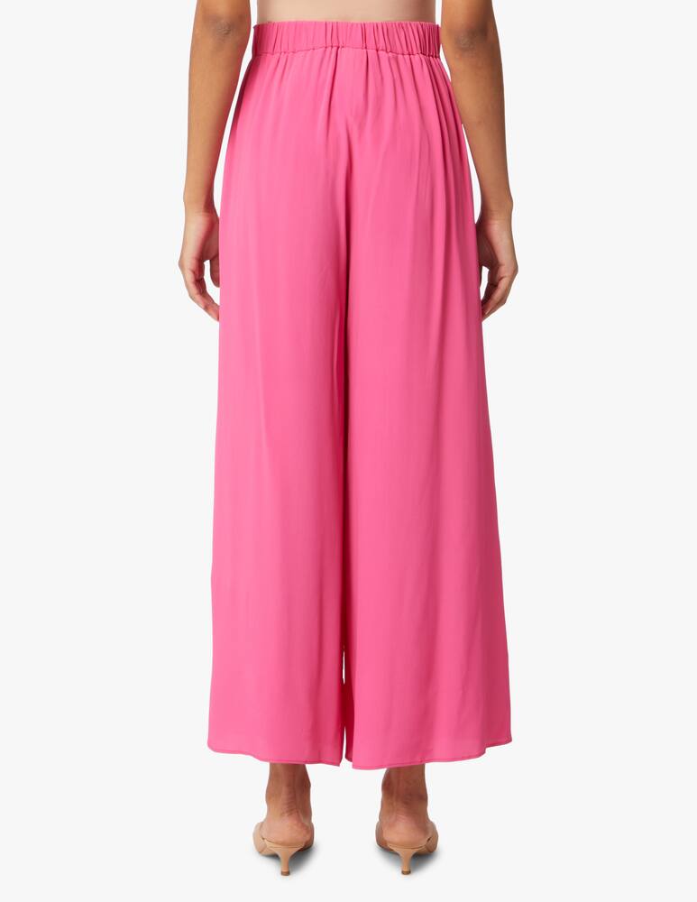 rinascente Marella Reame silk blend trousers - pink