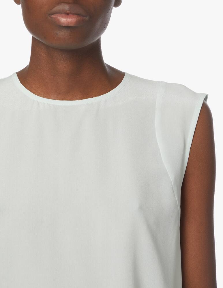 rinascente Marella Conero silk top - green