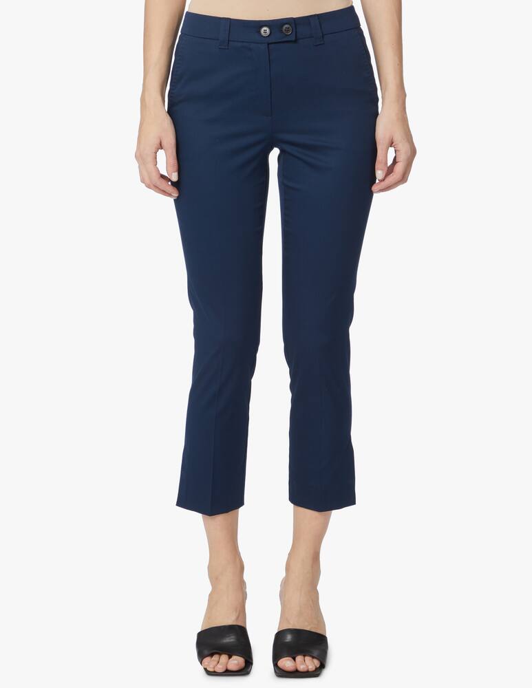 rinascente Marella Opunzia slim-fit trousers - blue
