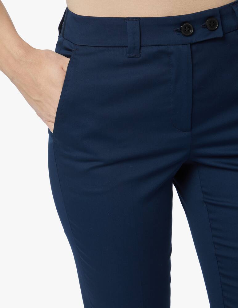 rinascente Marella Opunzia slim-fit trousers - blue