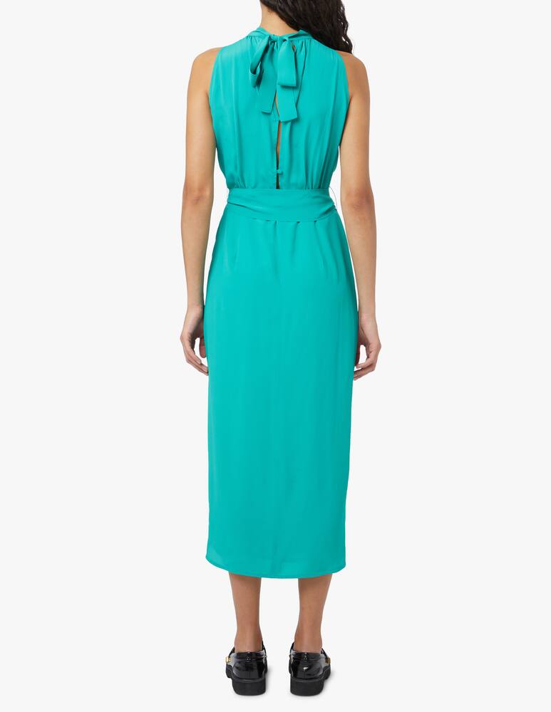 rinascente Marella Vestito lungo senza manica Barabba - verde