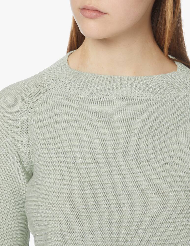rinascente Marella Maglioncino in lurex Minute - verde
