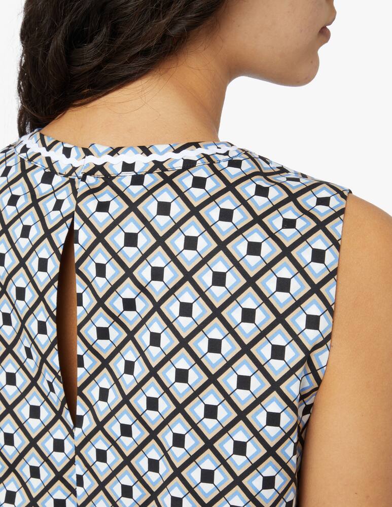 rinascente Marella Vestito senza maniche Sol - blu