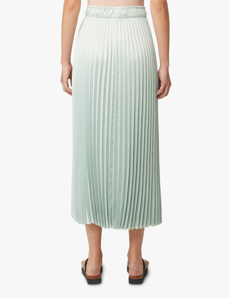 Marella Pleated skirt Jean - green - picture 3 Marella Pleated skirt Jean - green - picture 3