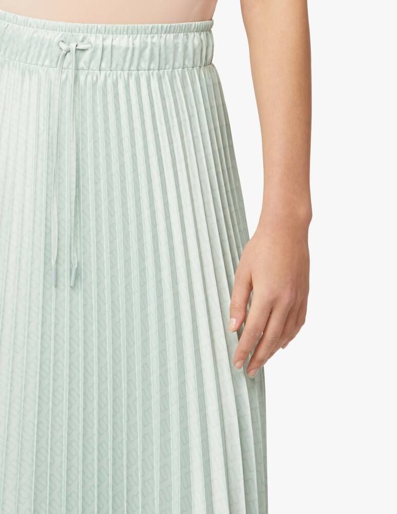 Marella Pleated skirt Jean - green - picture 4 Marella Pleated skirt Jean - green - picture 4