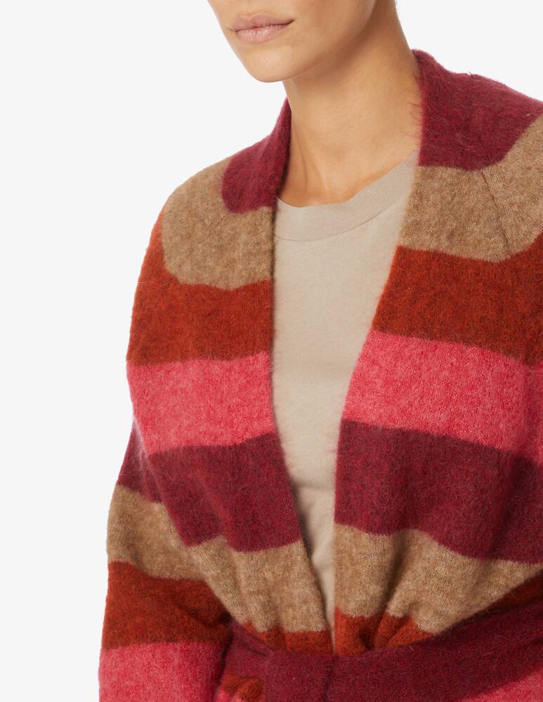rinascente Marella Fiordi striped open cardigan - Multi