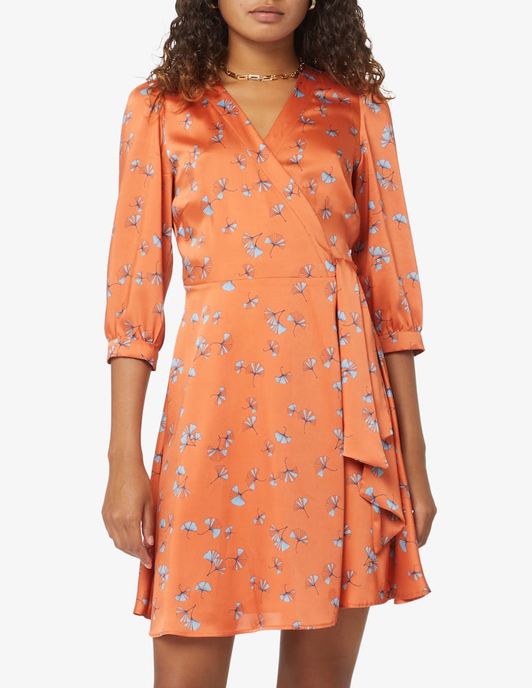 rinascente iBlues Vestito stamap twill Fufy - Arancione