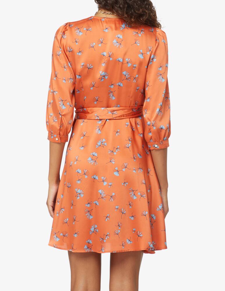 rinascente iBlues Vestito stamap twill Fufy - Arancione