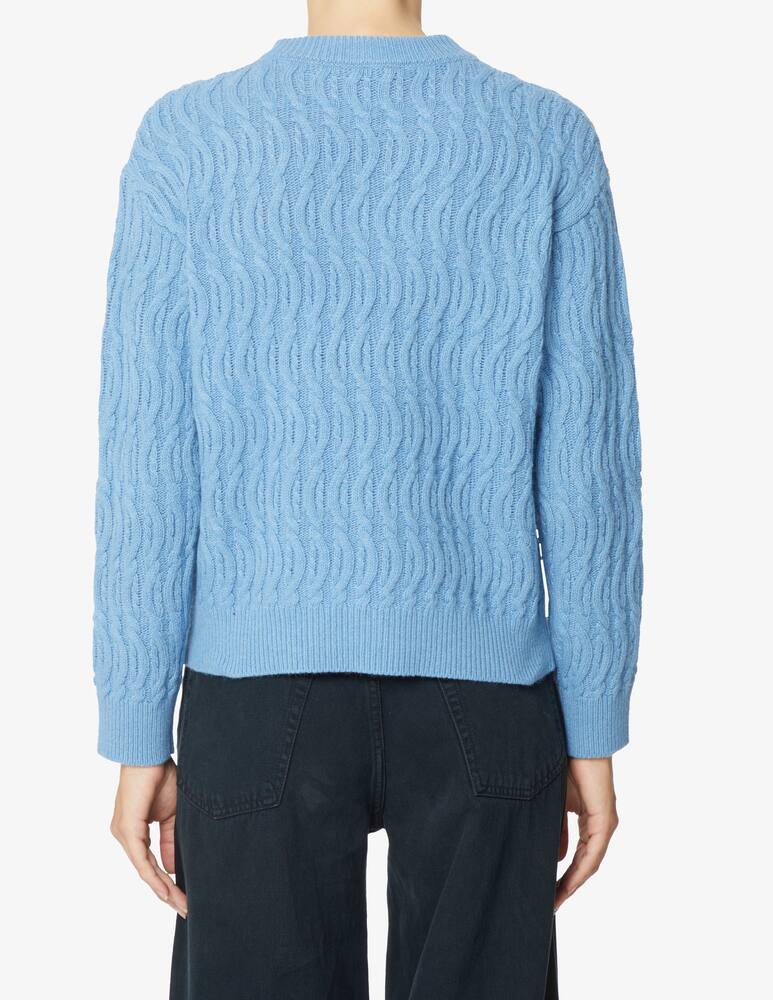 rinascente Marella Nille cable sweater - Blue