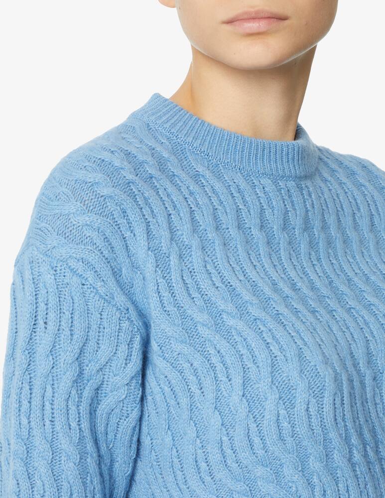 rinascente Marella Nille cable sweater - Blue