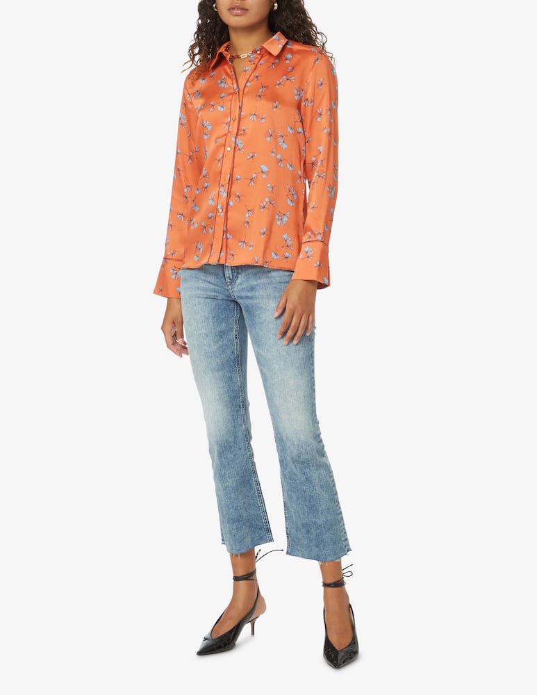 rinascente iBlues Camicia stampa twill Arte - Arancione