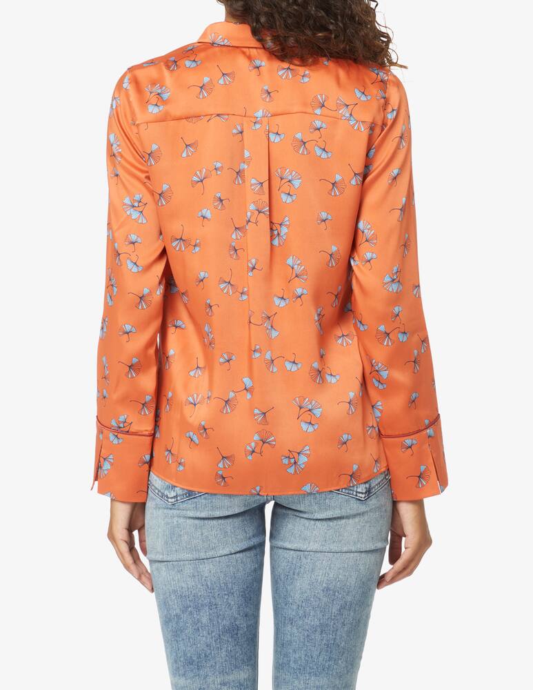 rinascente iBlues Camicia stampa twill Arte - Arancione