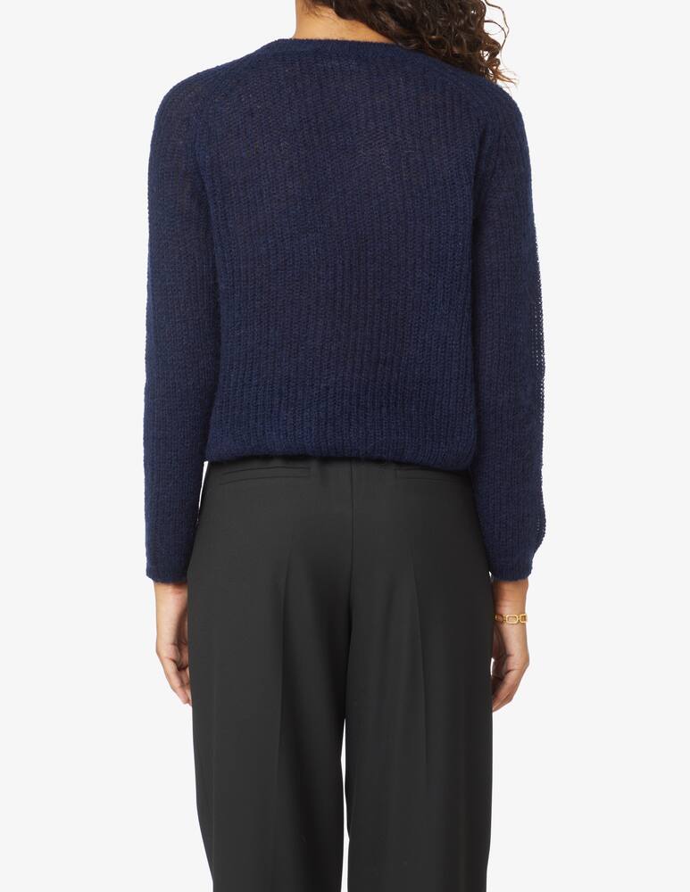 rinascente iBlues Siberia ribbed long sleeved jumper - Blue