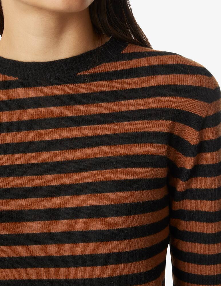 rinascente iBlues Maglione a manica lunga rigato Dea - Marrone