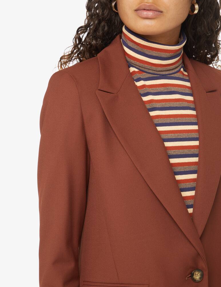 rinascente iBlues Sacca mono-breasted blazer - Brown