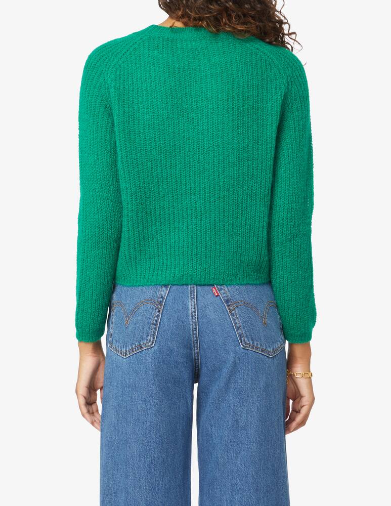 iBlues Siberia ribbed long sleeved jumper - Green - picture 3 iBlues Siberia ribbed long sleeved jumper - Green - picture 3