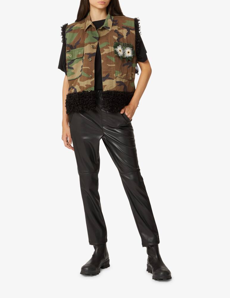 rinascente iBlues Leggings in similpelle Antille - Nero