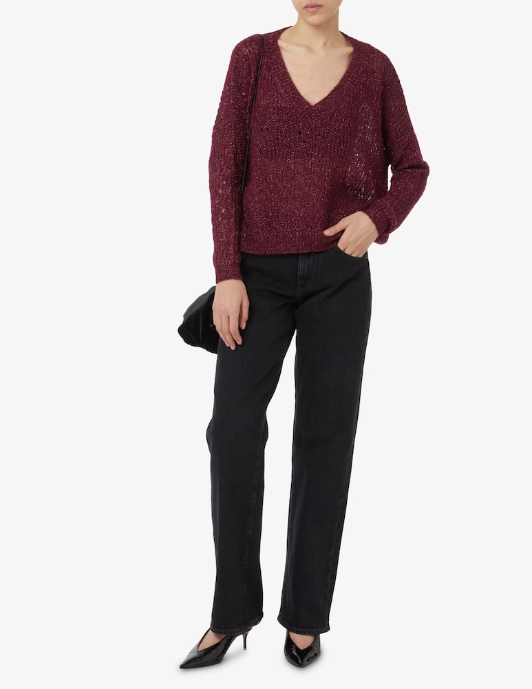 rinascente iBlues Camelia long sleeved sweater - Violet