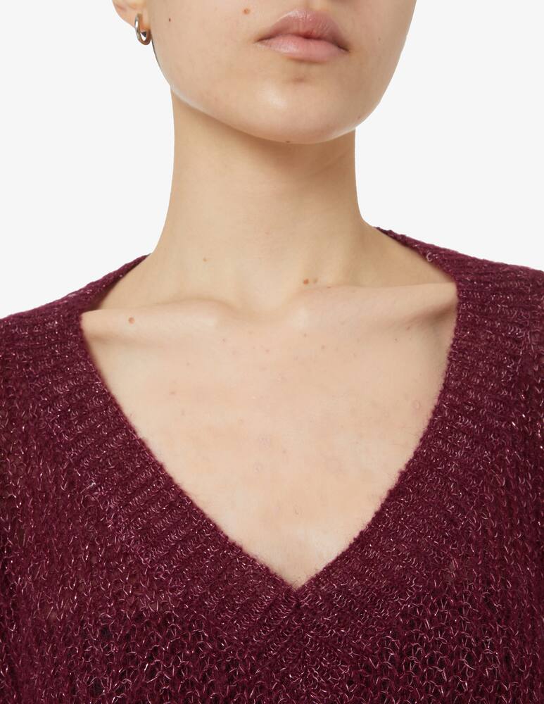 rinascente iBlues Camelia long sleeved sweater - Violet