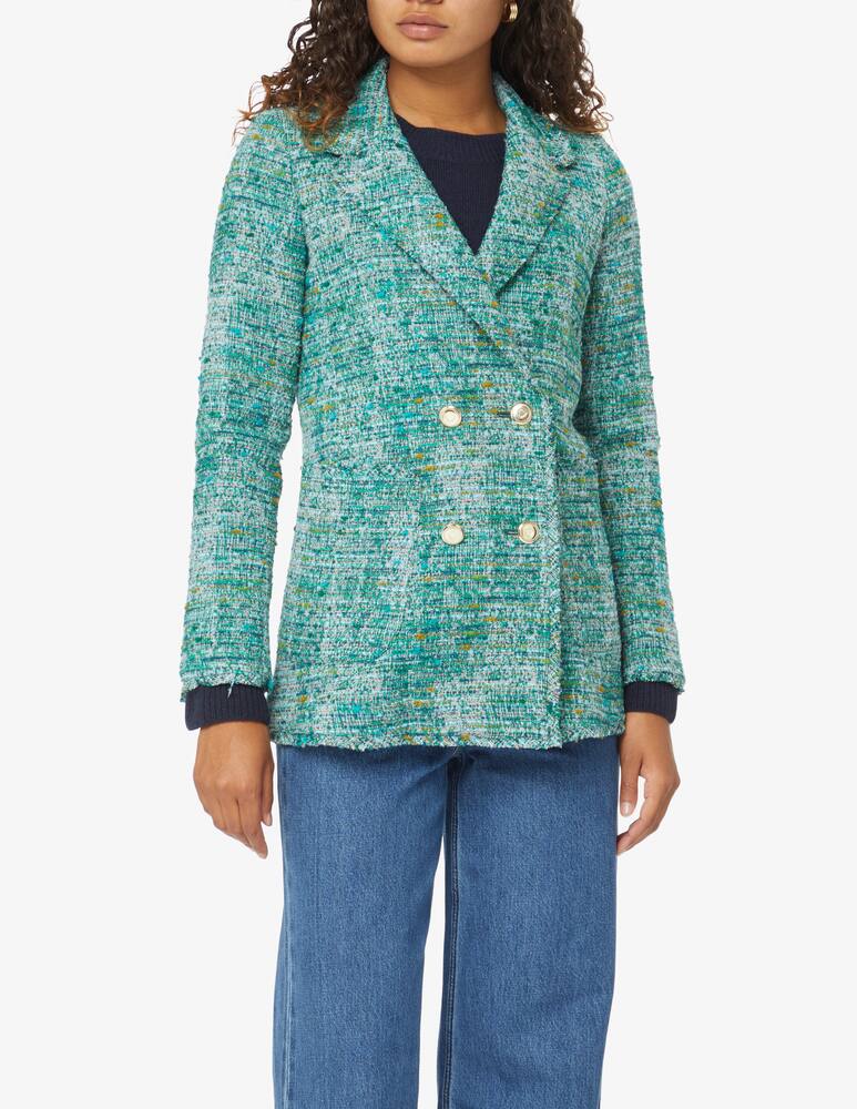 iBlues Bussola double-breasted blazer - Green - picture 1 iBlues Bussola double-breasted blazer - Green - picture 1