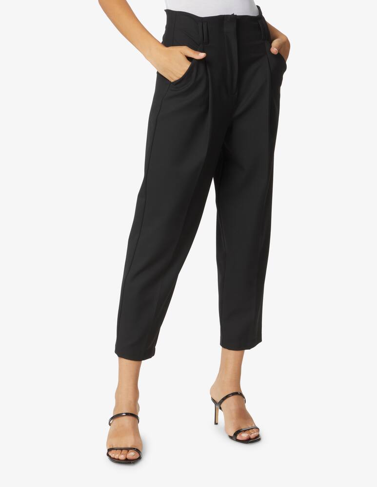 rinascente iBlues Pantaloni a carota Davide con cintura - Nero