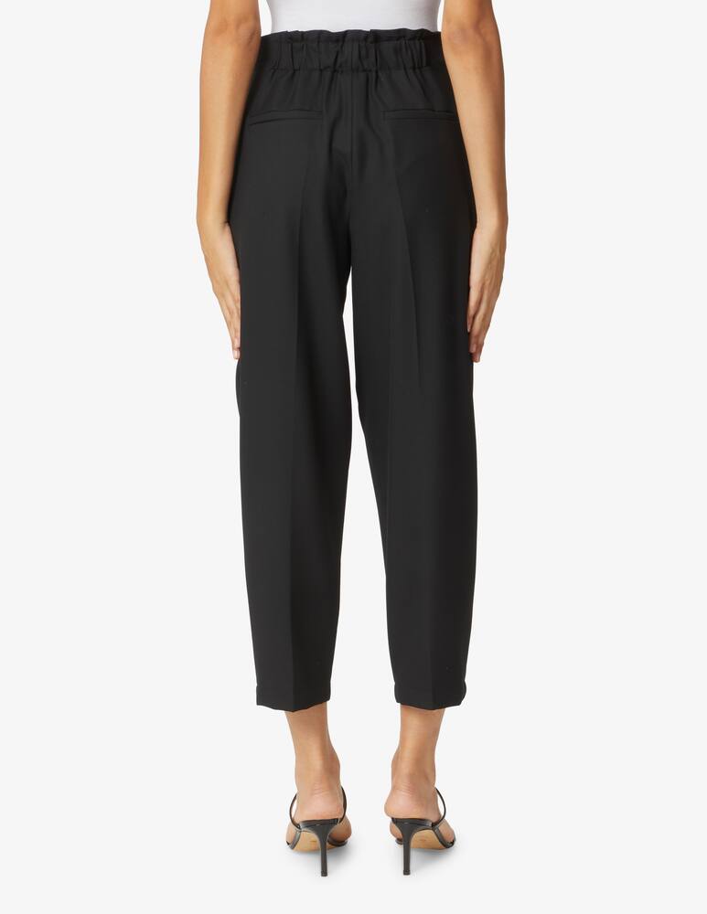 rinascente iBlues Pantaloni a carota Davide con cintura - Nero