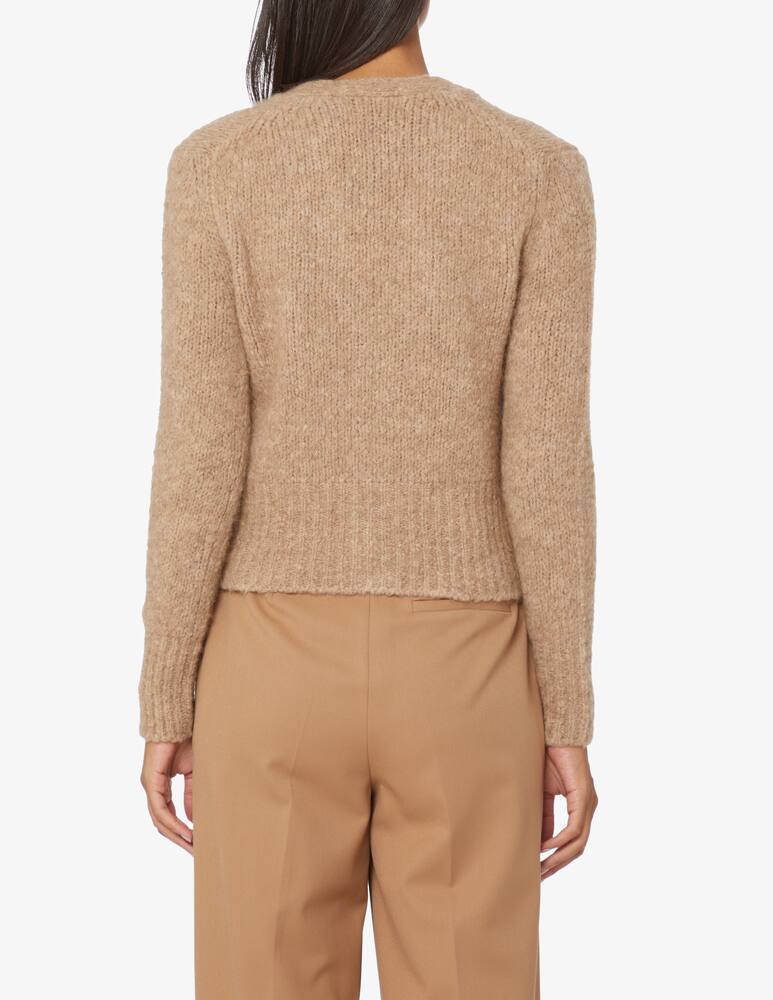 rinascente iBlues Cardigan fluffy scollo a v Denver - Beige