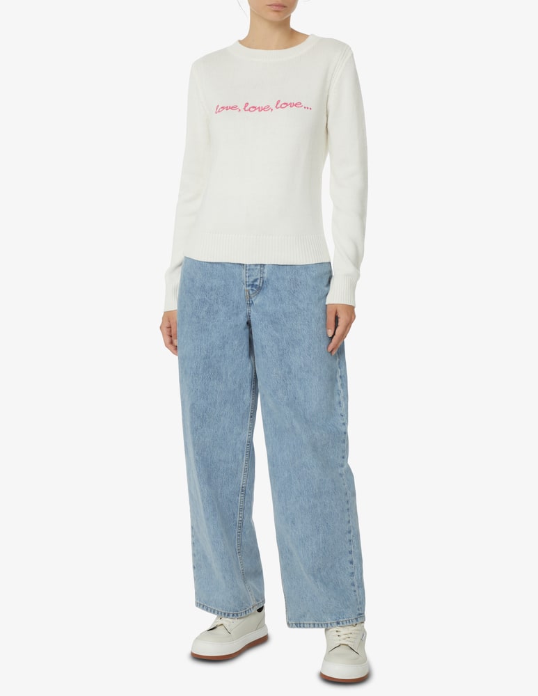 rinascente iBlues Maglione misto cashmere Mara - Bianco