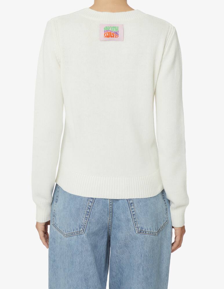 rinascente iBlues Maglione misto cashmere Mara - Bianco