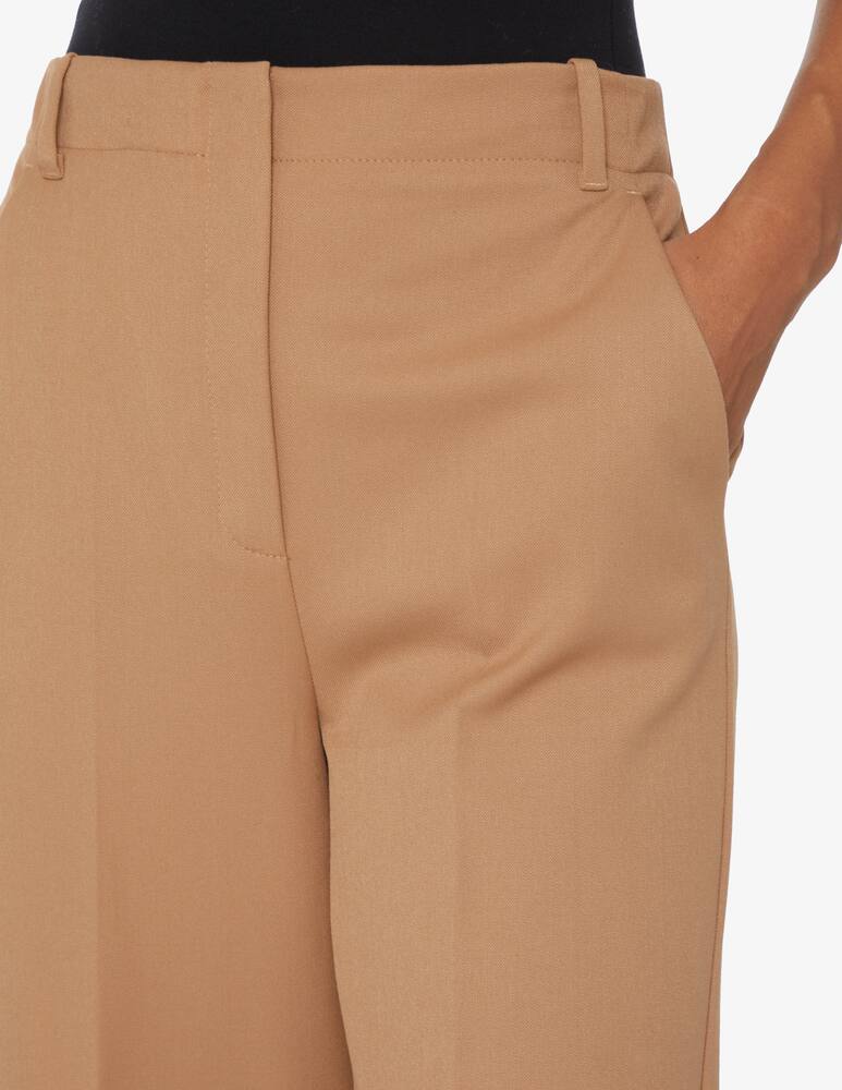 rinascente iBlues Pantaloni crop gabard Jancy - Marrone