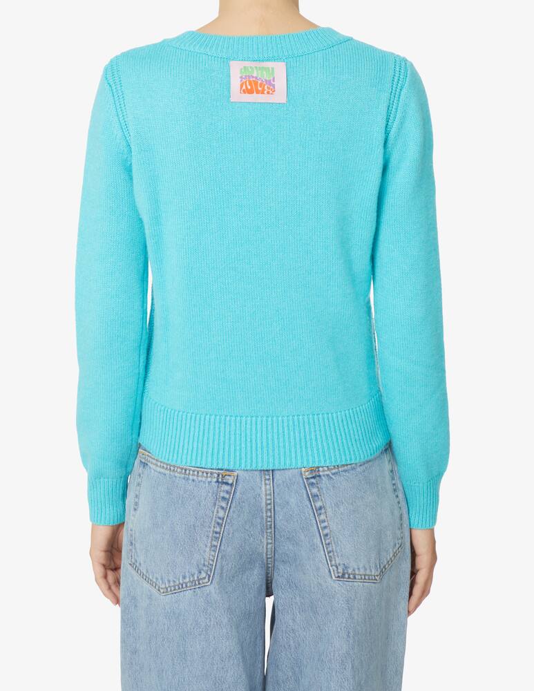 rinascente iBlues Maglione misto cashmere Mara - Azzurro