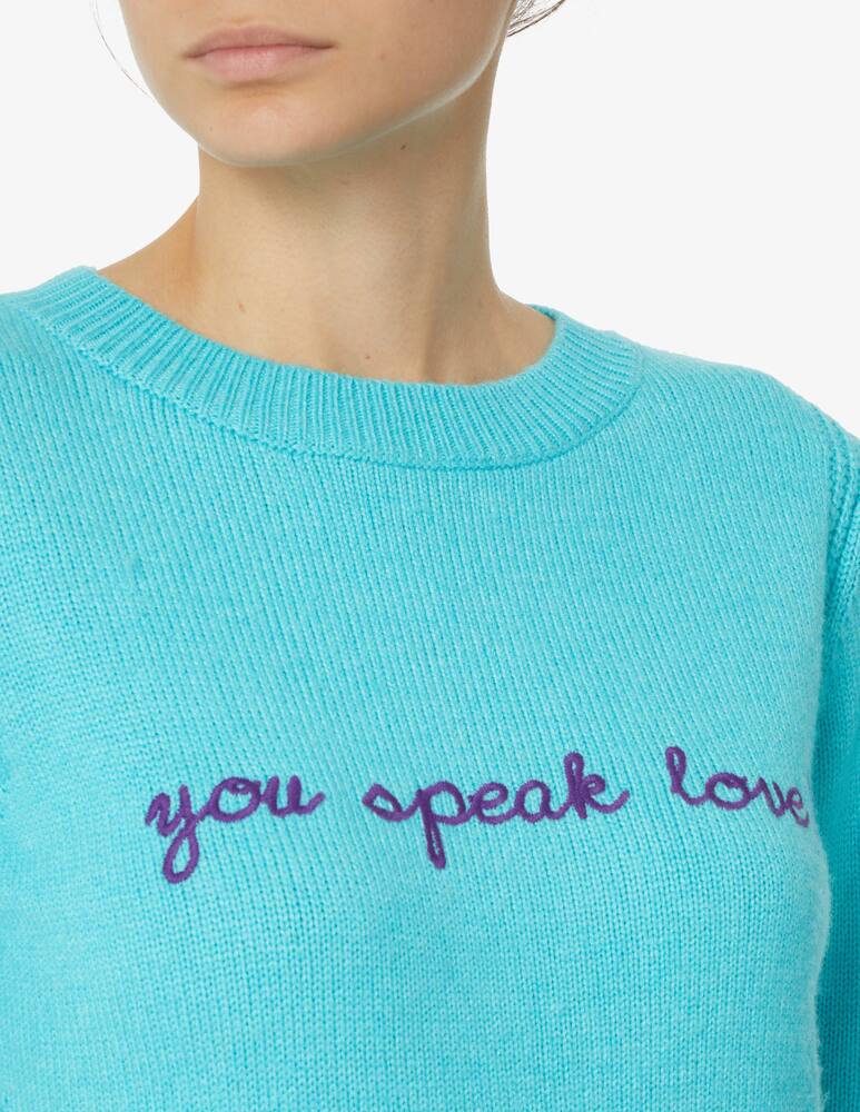 rinascente iBlues Maglione misto cashmere Mara - Azzurro