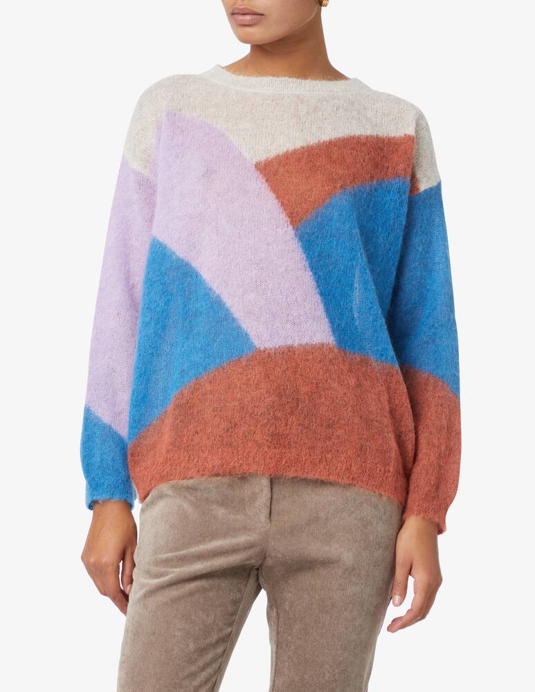 iBlues Sosta long sleeves jumper - Multi - picture 1 iBlues Sosta long sleeves jumper - Multi - picture 1