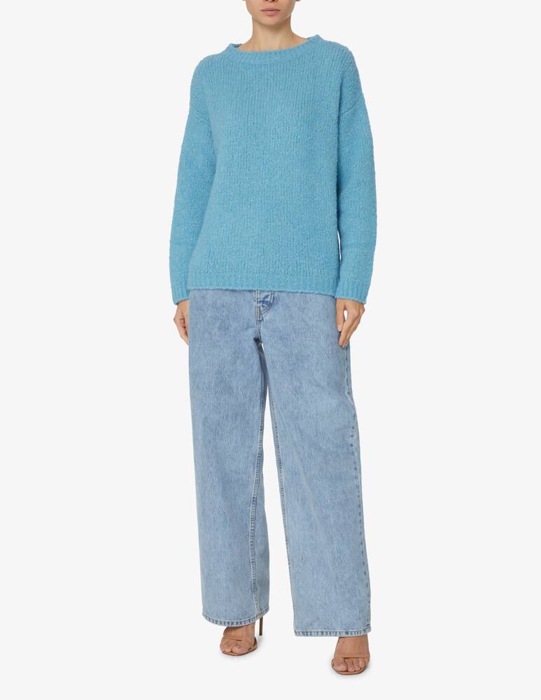 rinascente iBlues Maglione manica lunga fluffy Carmela - Azzurro