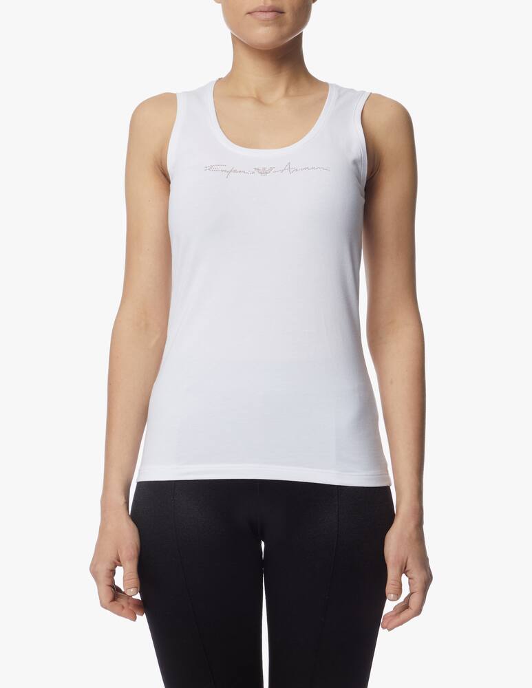 rinascente Emporio Armani Cotton tank top