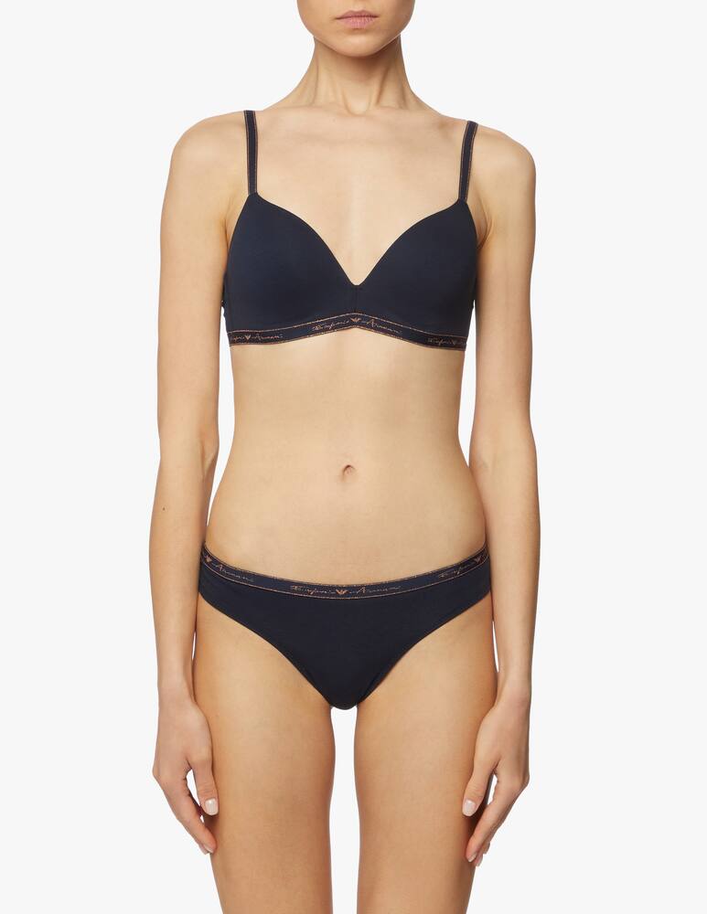rinascente Emporio Armani Padded triangle bra