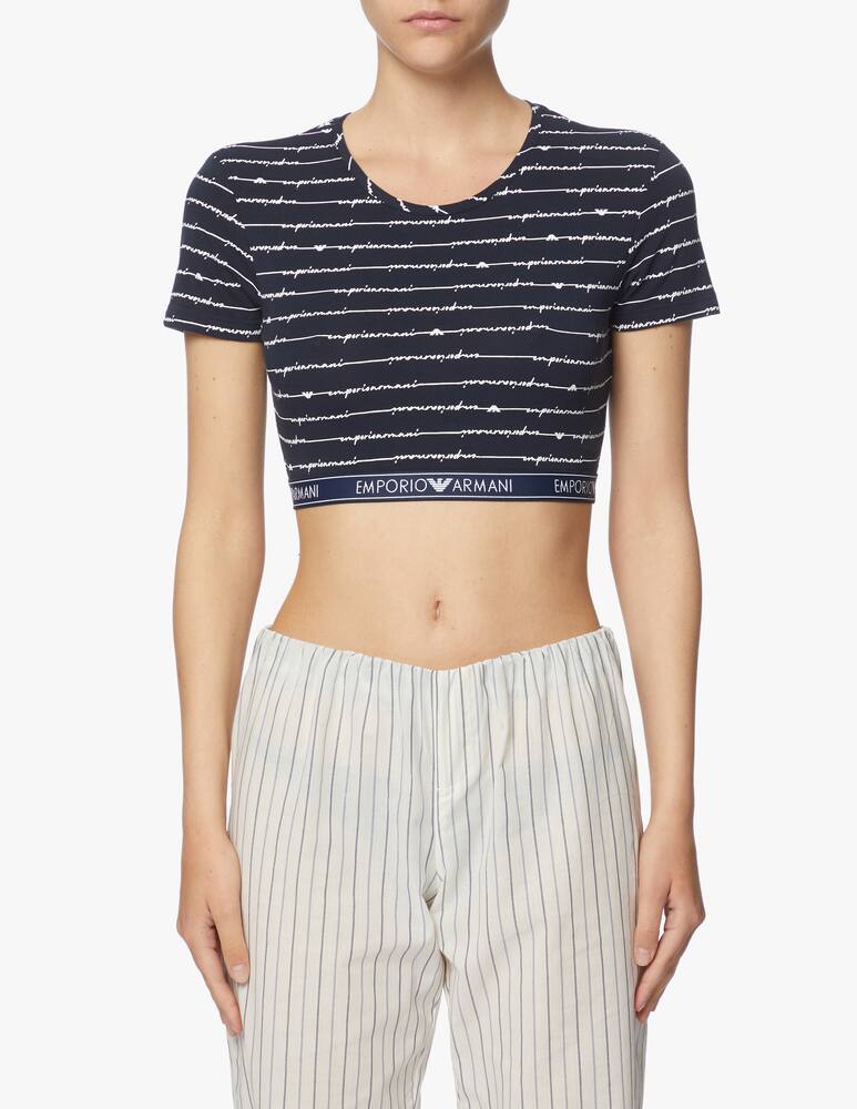 rinascente Emporio Armani T-shirt crop