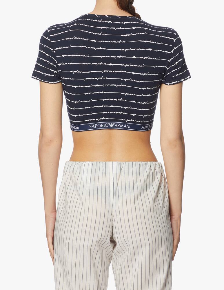 rinascente Emporio Armani T-shirt crop