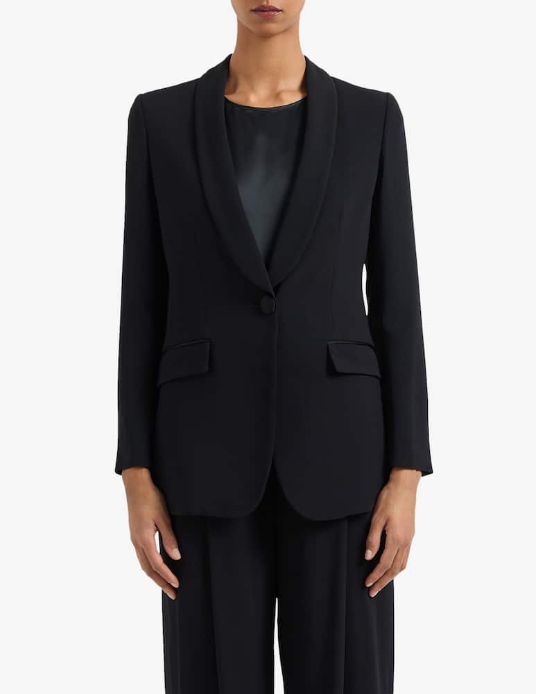 rinascente Emporio Armani Blazer in misto viscosa