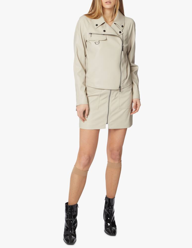 rinascente Armani Exchange Vegan leather skirt