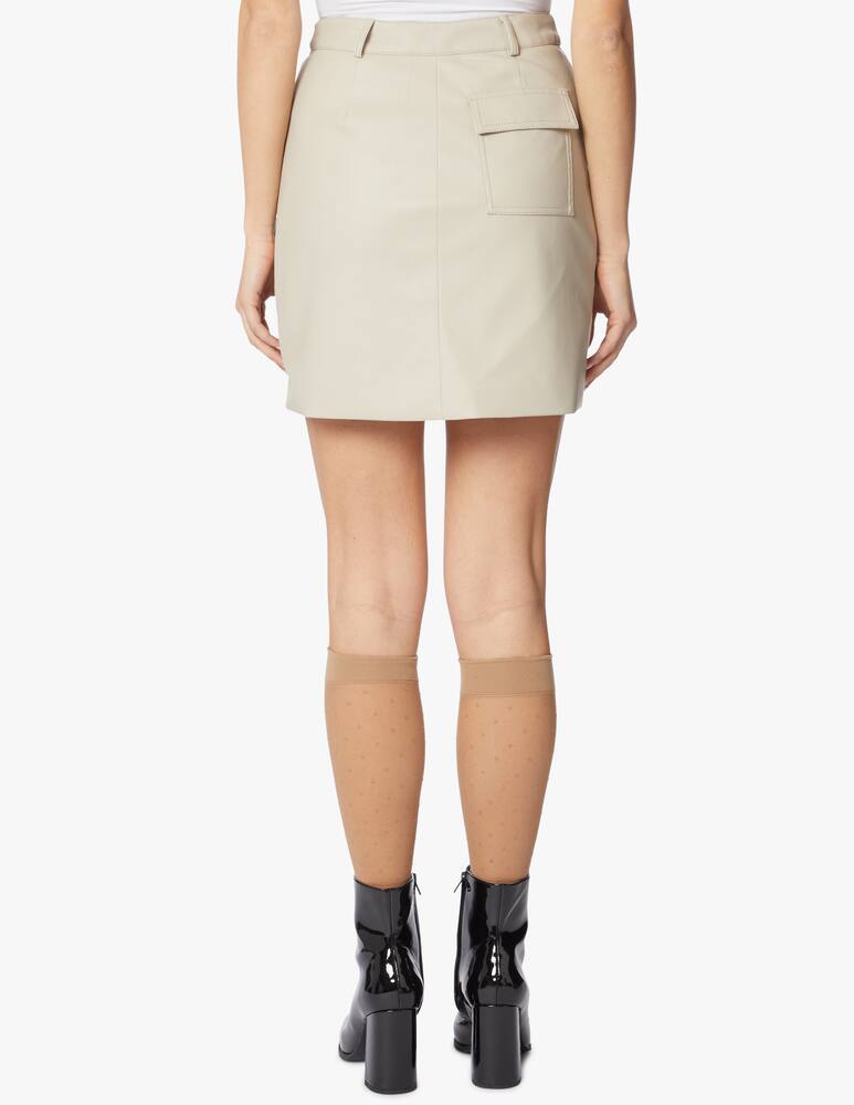 rinascente Armani Exchange Vegan leather skirt