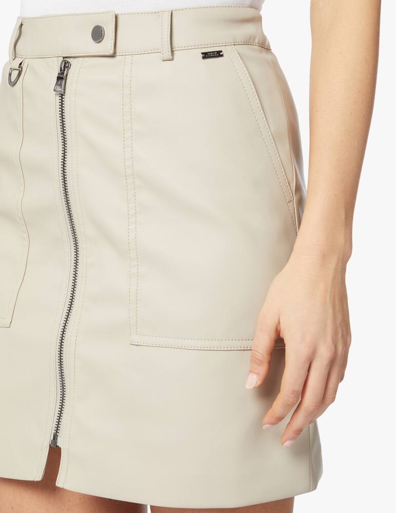 rinascente Armani Exchange Vegan leather skirt