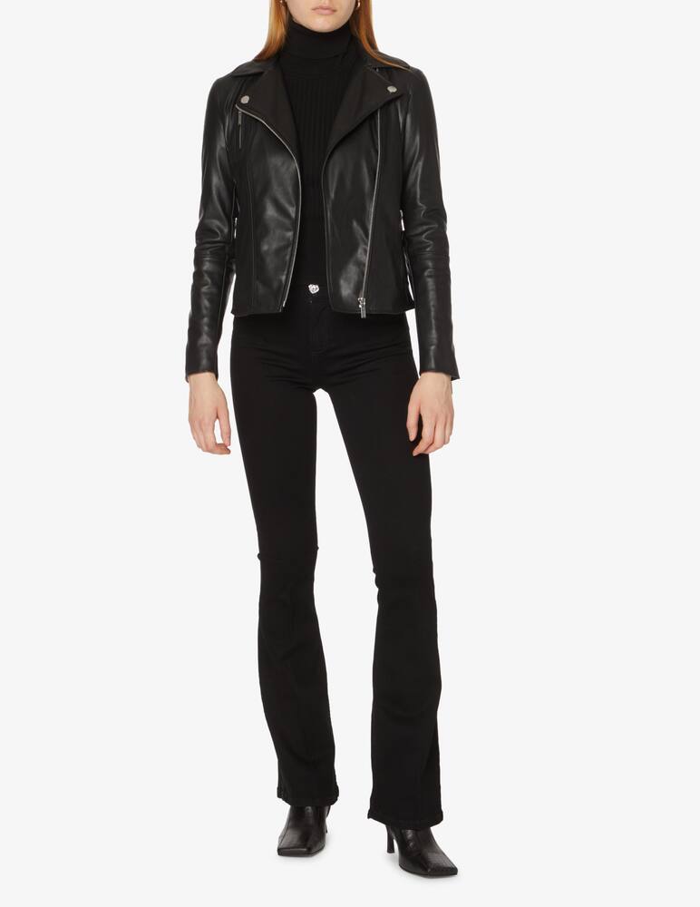rinascente Armani Exchange Faux leather biker jacket