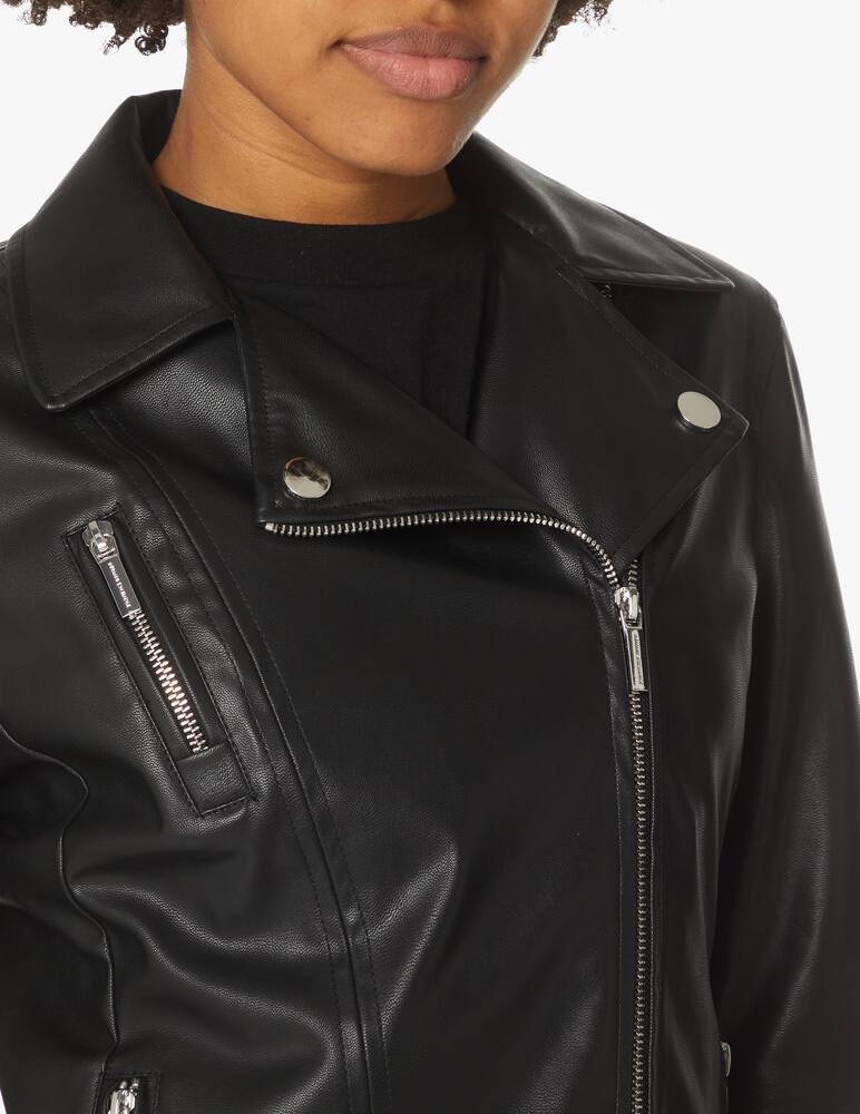 rinascente Armani Exchange Faux leather biker jacket
