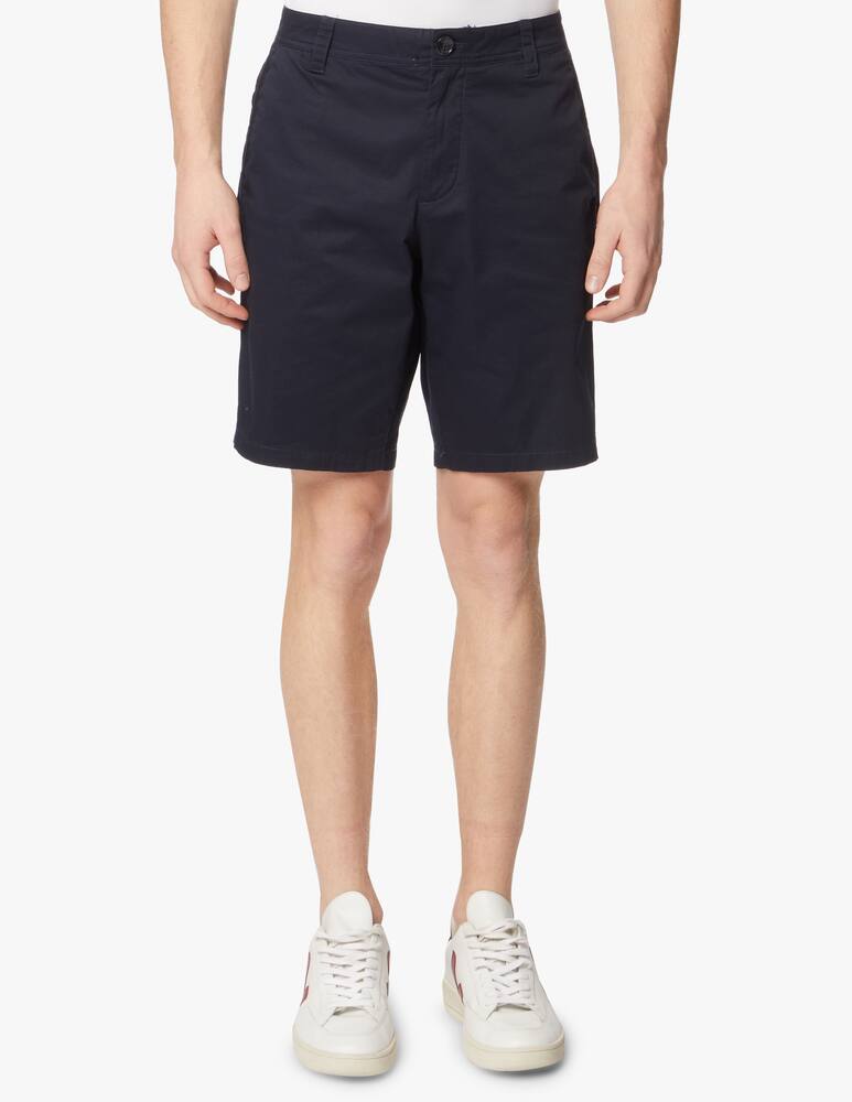 rinascente Armani Exchange Cotton slim shorts - blue