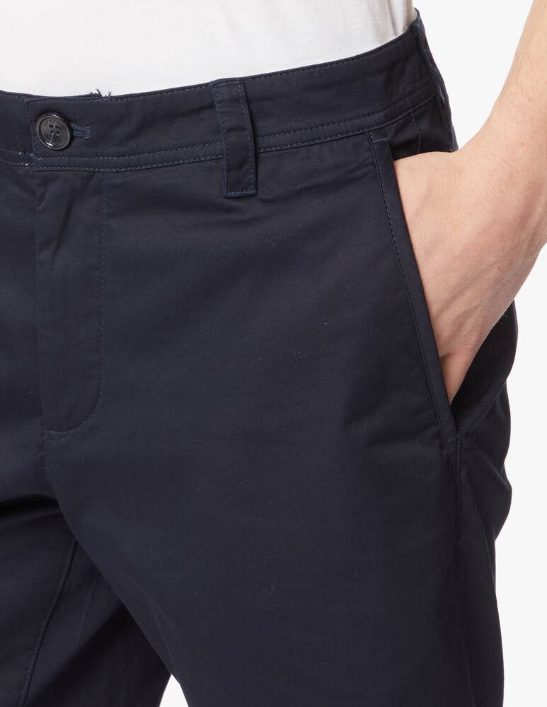 rinascente Armani Exchange Cotton slim shorts - blue