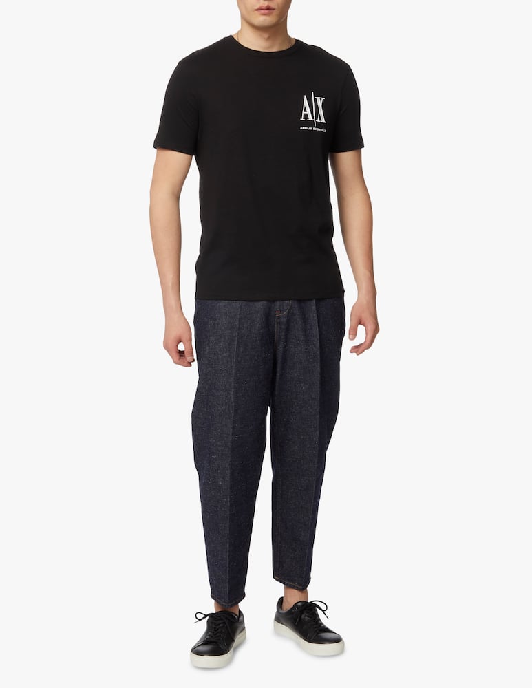 Armani Exchange Maglietta girocollo icon small - immagine 2 Armani Exchange Maglietta girocollo icon small - immagine 2